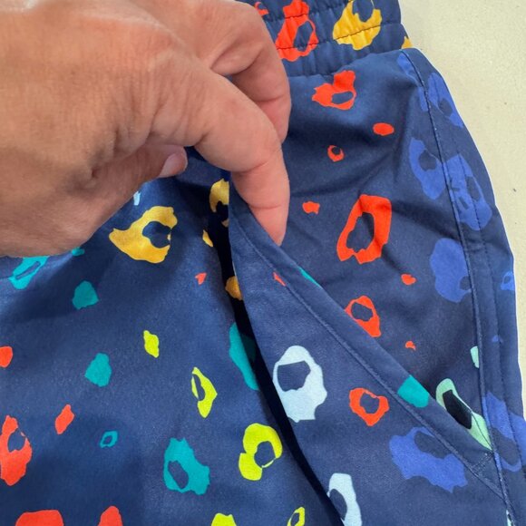 NWT - TomboyX 7" Swim Board Short - Navy Poppin' Bubbles Pattern, 5x - Picture 3 of 10